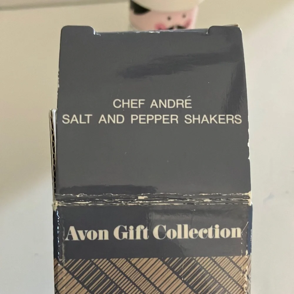 Avon Vintage‎ Chef Andre Salt and Pepper Shakers